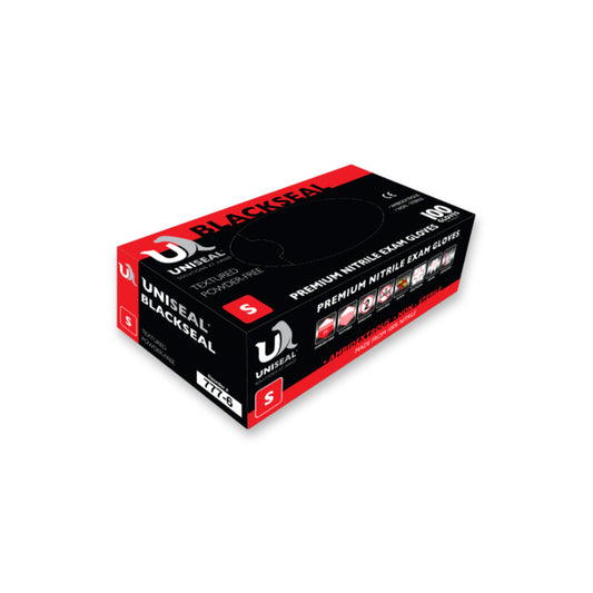 Blackseal Black Nitrile Exam Gloves