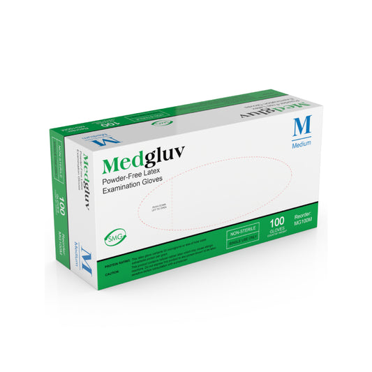 Medgluv Powder-Free Latex Exam Gloves