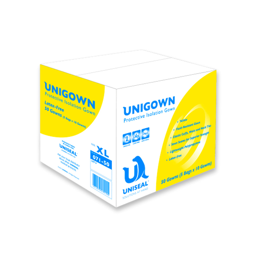 Unigown Yellow Isolation Gown